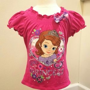 Disney Sofia the First Tee Size 4T